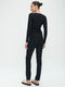 Pants Emma-straight leg fit Technical Jersey | Black