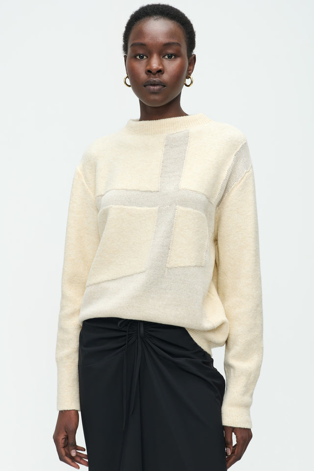 Elpida Pullover | Ecru
