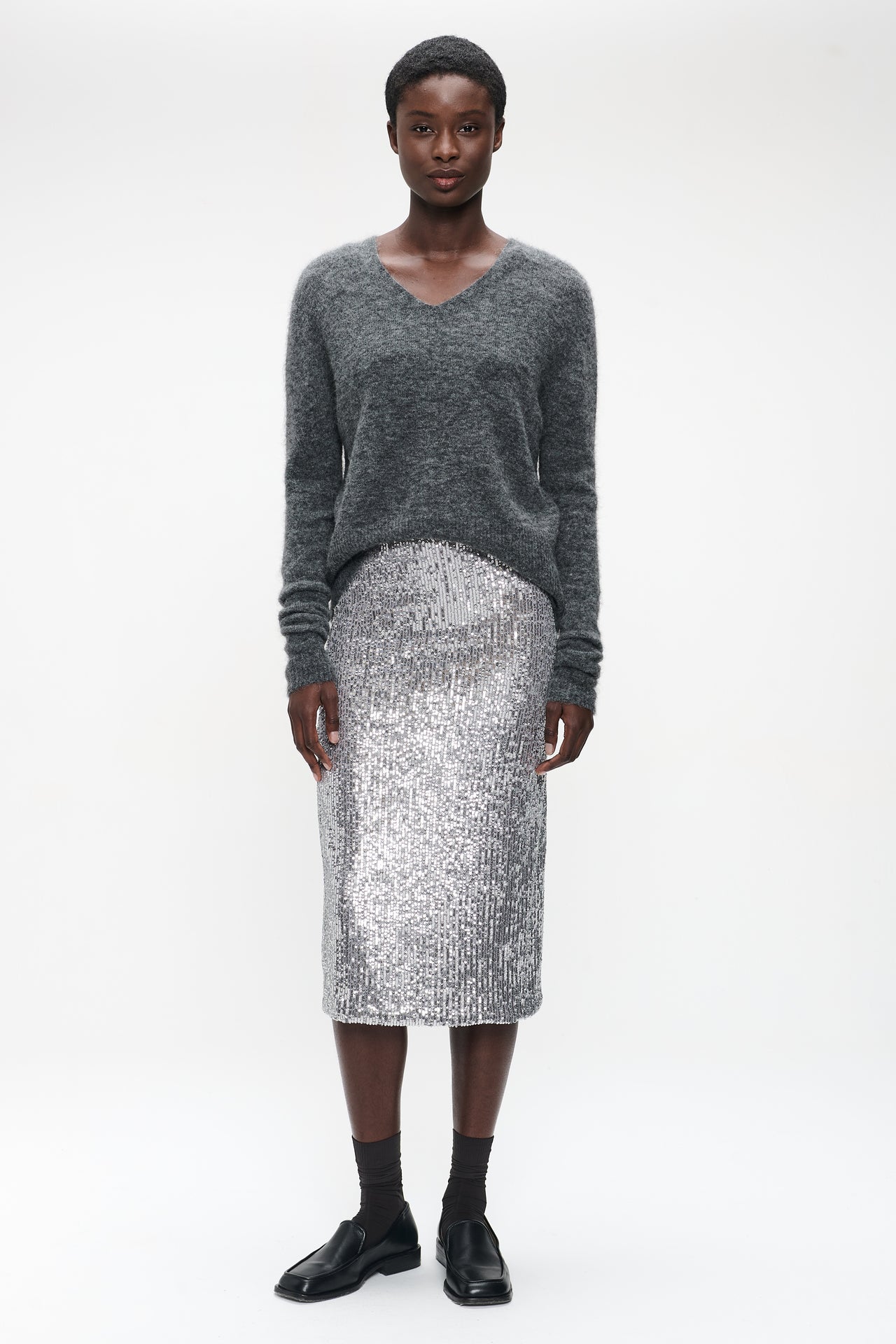 Pullover H24420 | Grey Melange