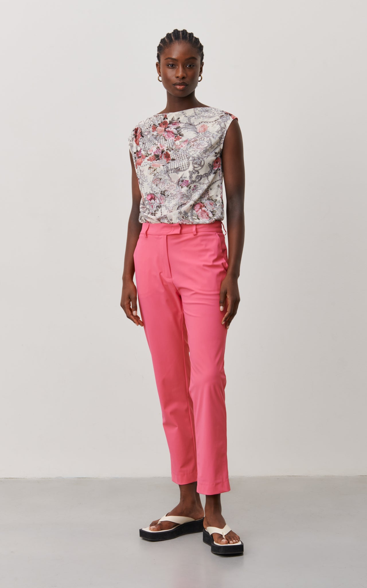 Claudia Pants Technical Jersey | Pink