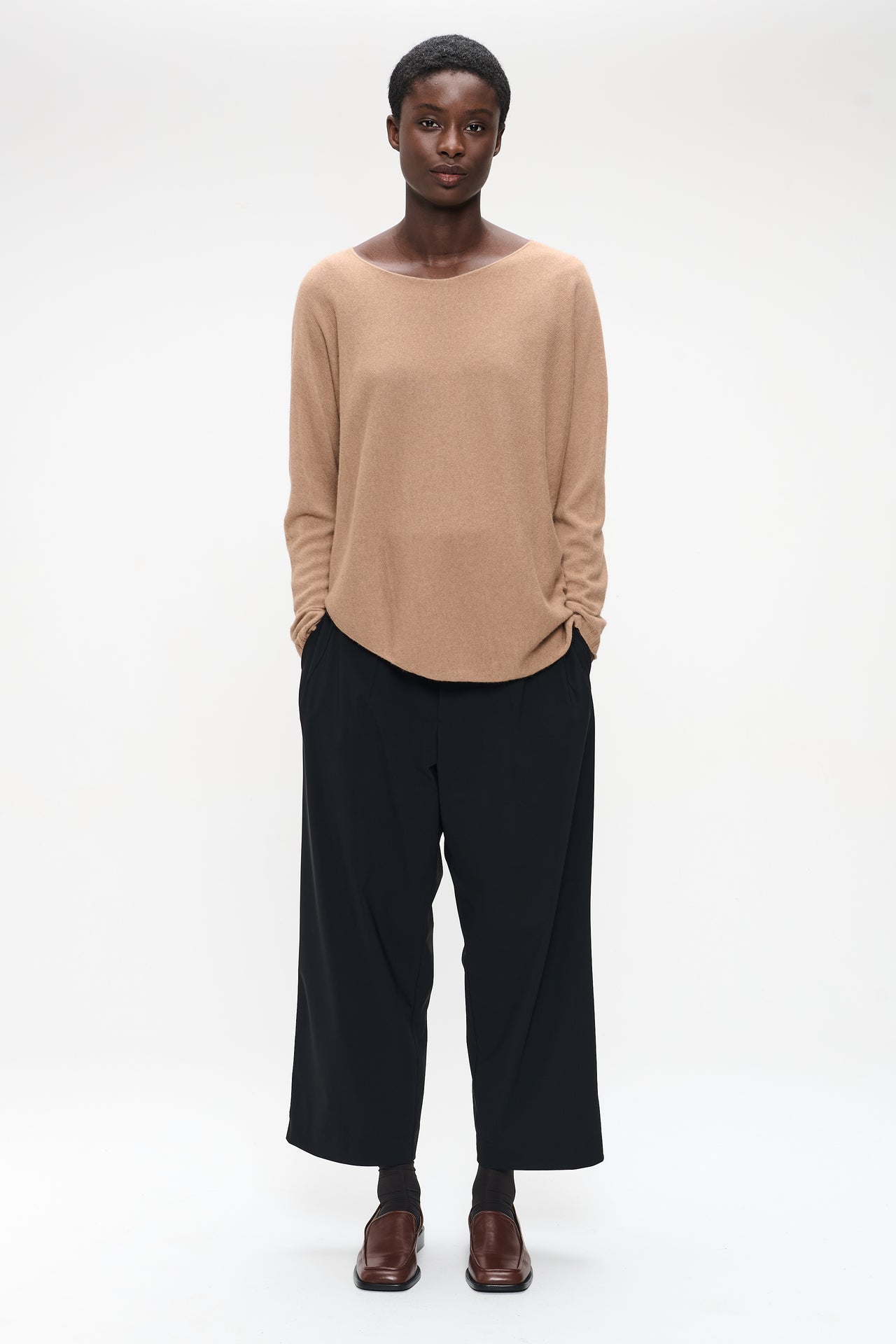 Pullover Cashmere blend 2482 | Camel