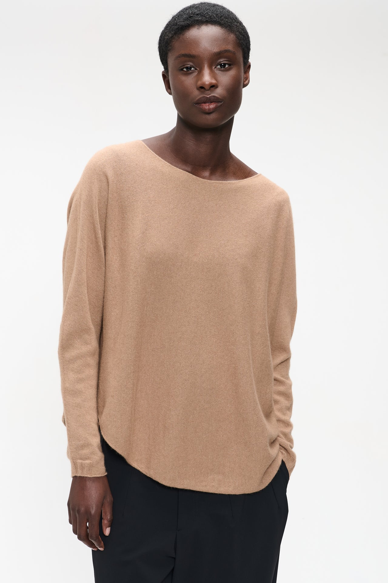 Pullover Cashmere blend 2482 | Camel