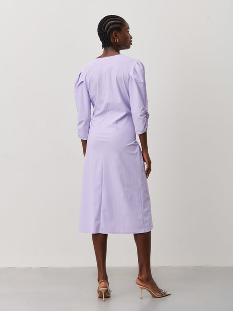 Hilde Dress Technical Jersey | Lila