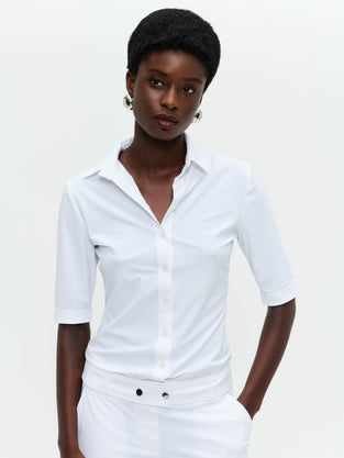 Jumpsuit lulu technical jersey | White