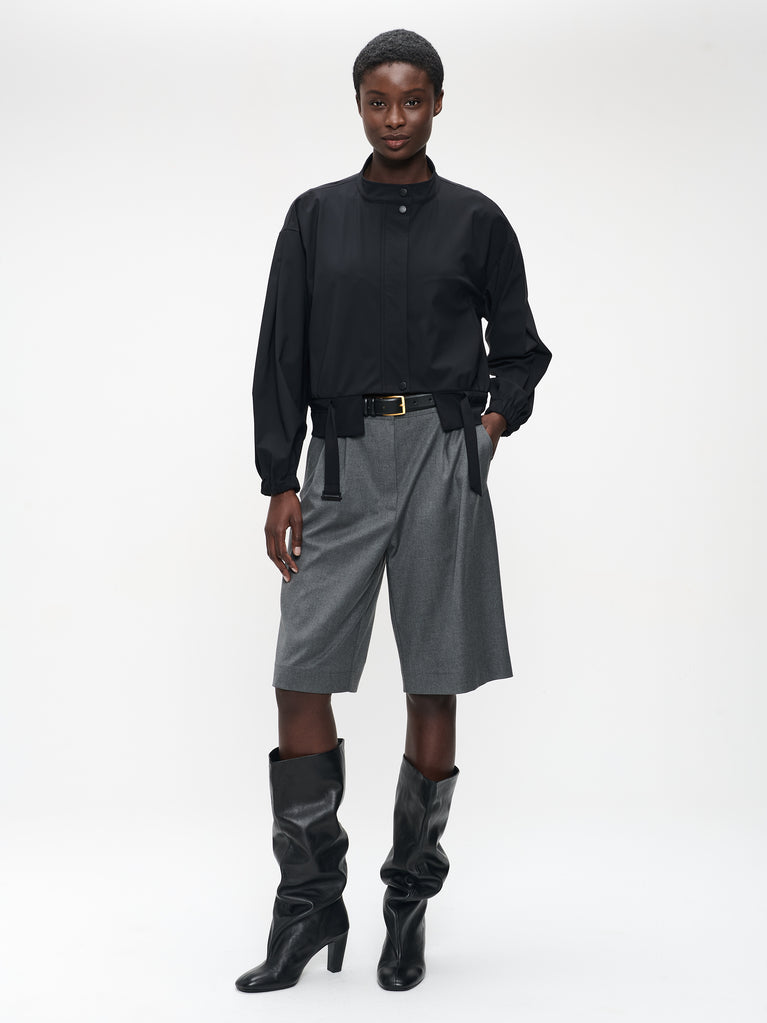 Ian jacket technical jersey | Black