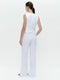 Kay vest technical jersey | White
