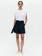 Yana cotton mix shorts | Blue