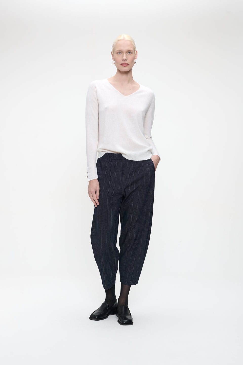 Pullover Cashmere blend 2479 | Ecru