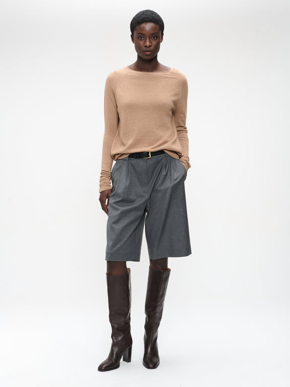 Pullover Cashmere blend 2480 | Camel