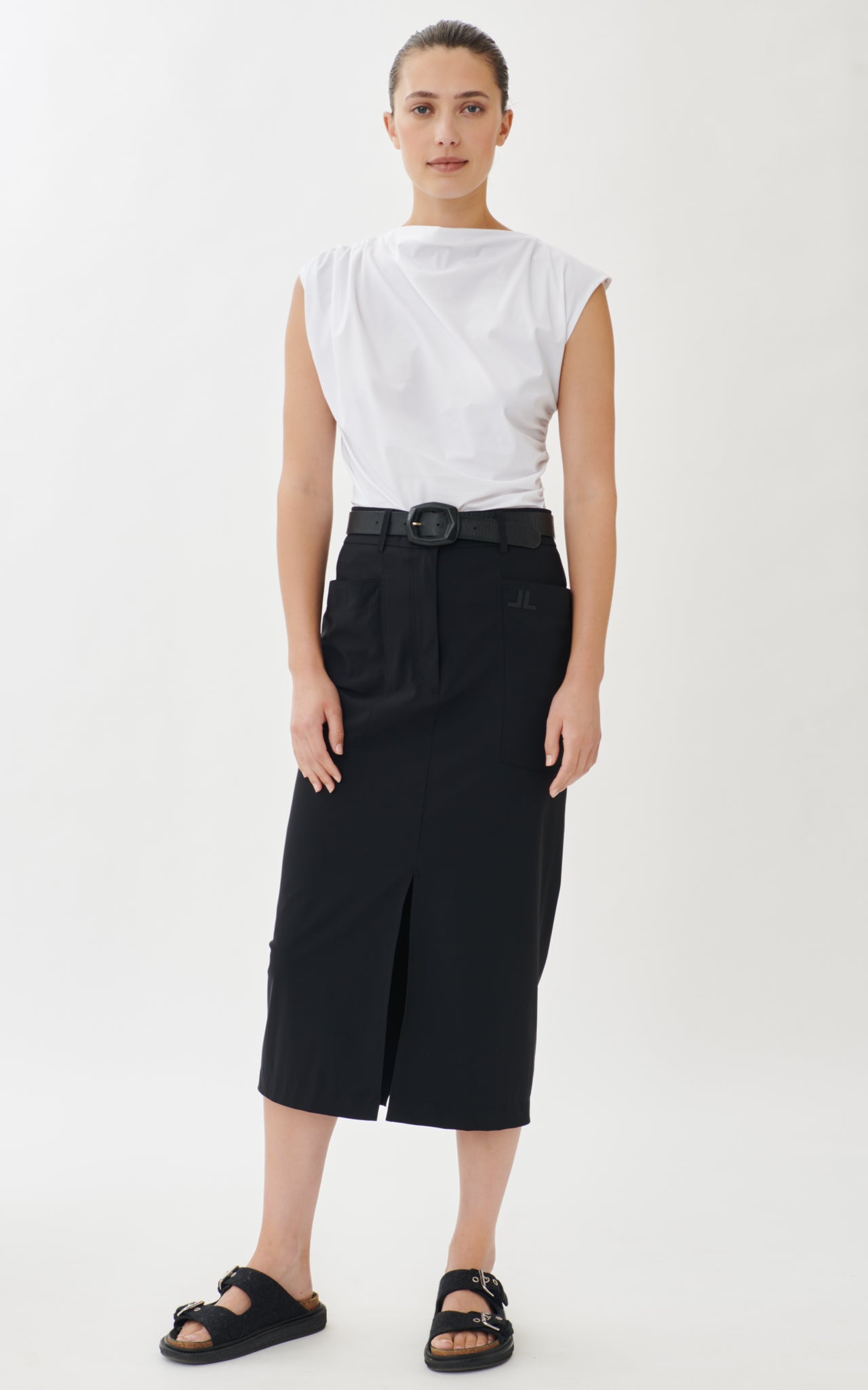 Rosa Top Technical Jersey | Sand