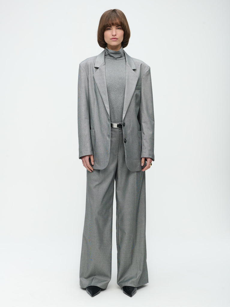 Marga Pants | Grey Silver