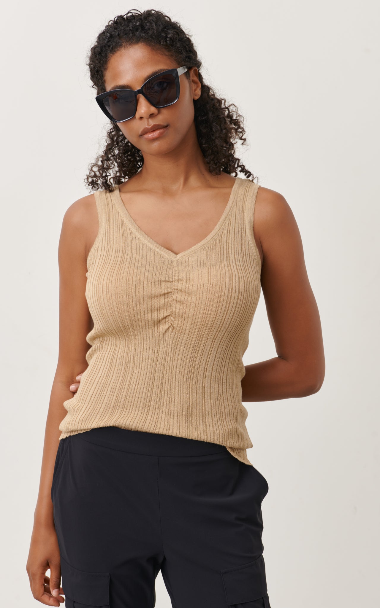 Narnali Vest | Beige