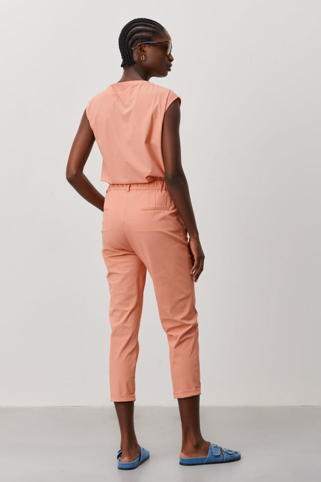 Lena Pants Technical Jersey | Apricot