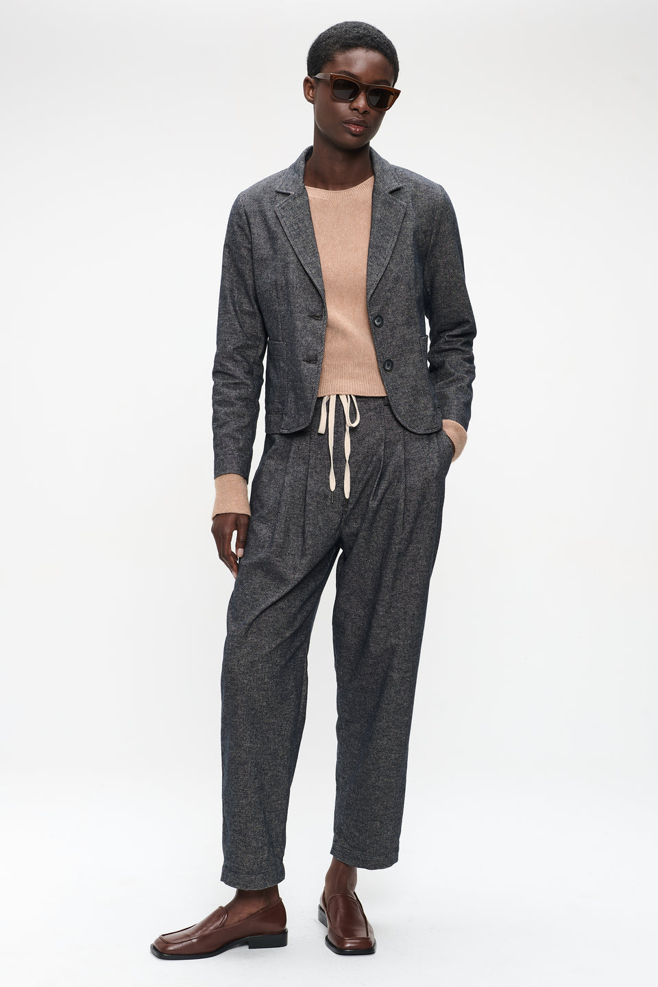 Pants cotton mix | Blue