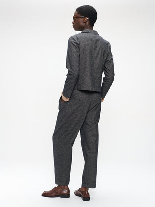 Blazer cotton mix | Blue