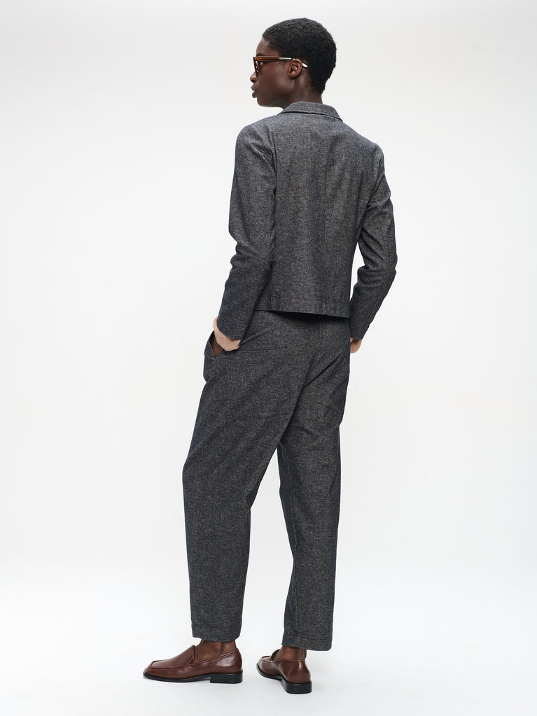 Blazer cotton mix | Blue