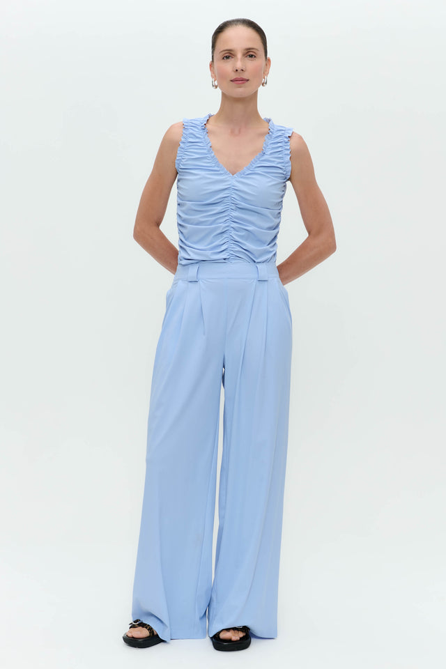 Thea pants technical jersey | Mid Blue