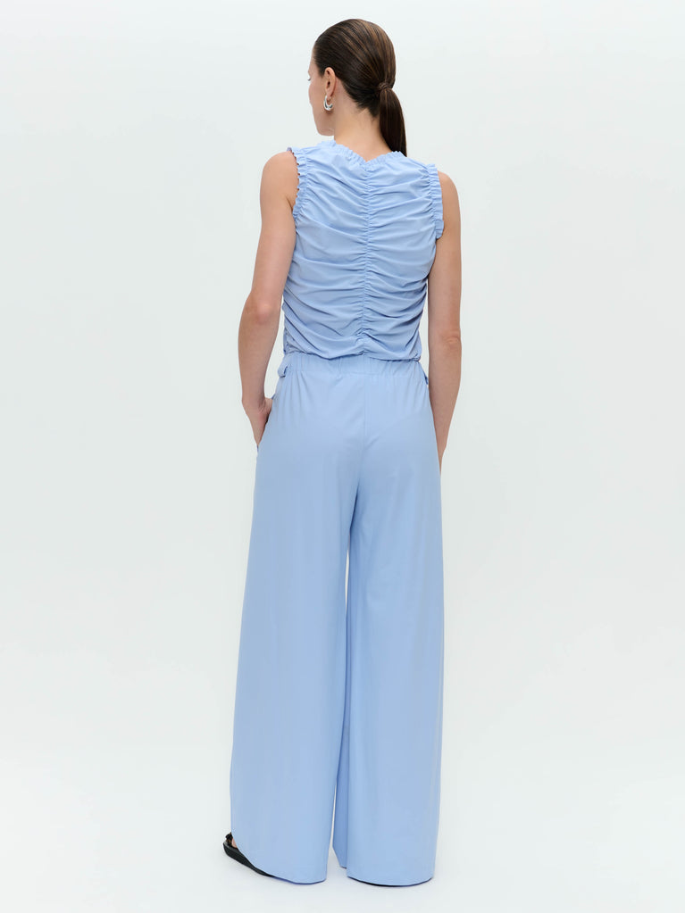 Thea pants technical jersey | Mid Blue