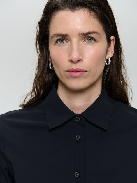 Iva blouse technical jersey | Black