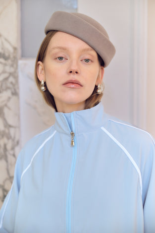 Kerrin structure tech jersay jacket | Light Blue