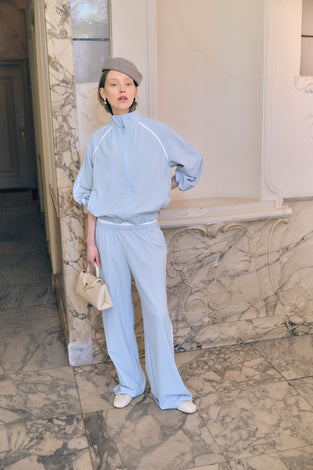 Kerrin structure tech jersay jacket | Light Blue