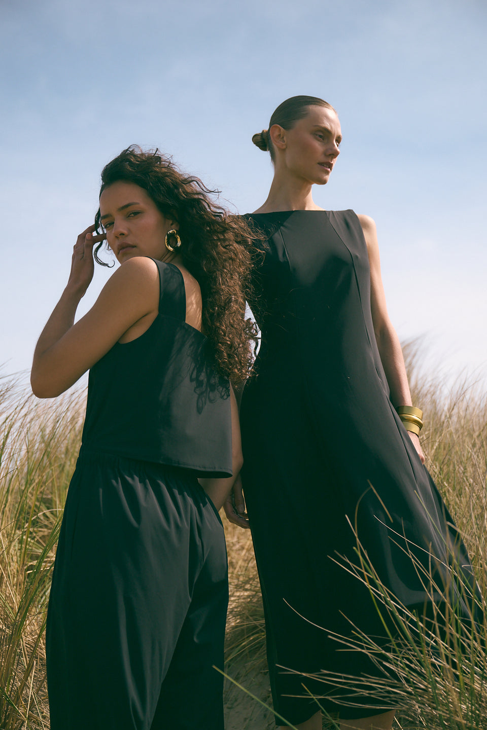 Mathilda jumpsuit technical jersey | Black
