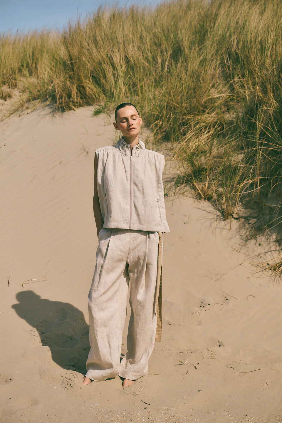 Mai linnen pants | Beige