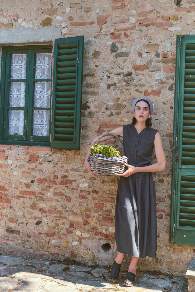 June viscose skirt | Grey
