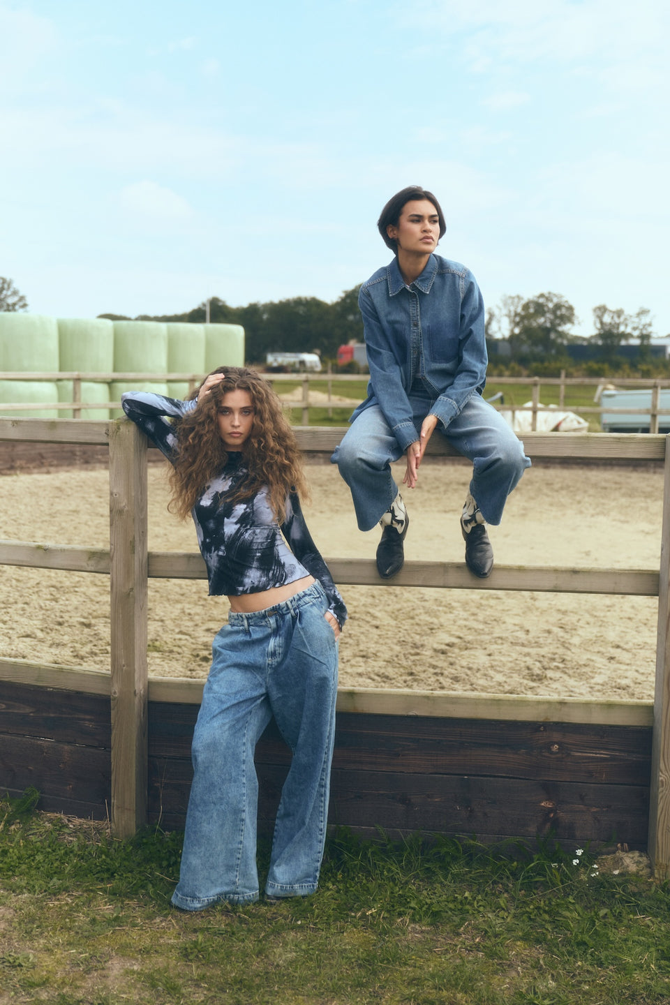 Saige ankle leg Kyoto jeans | Flu Blue