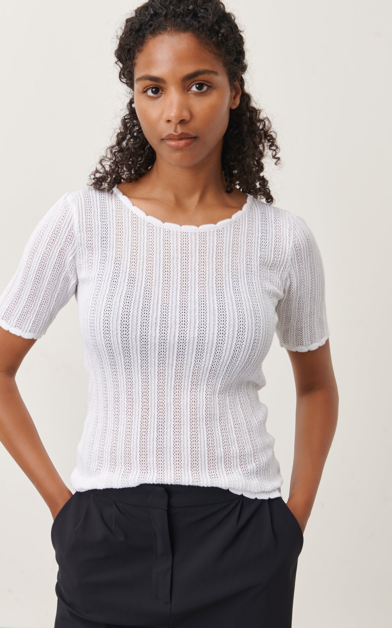 Zaza top | White