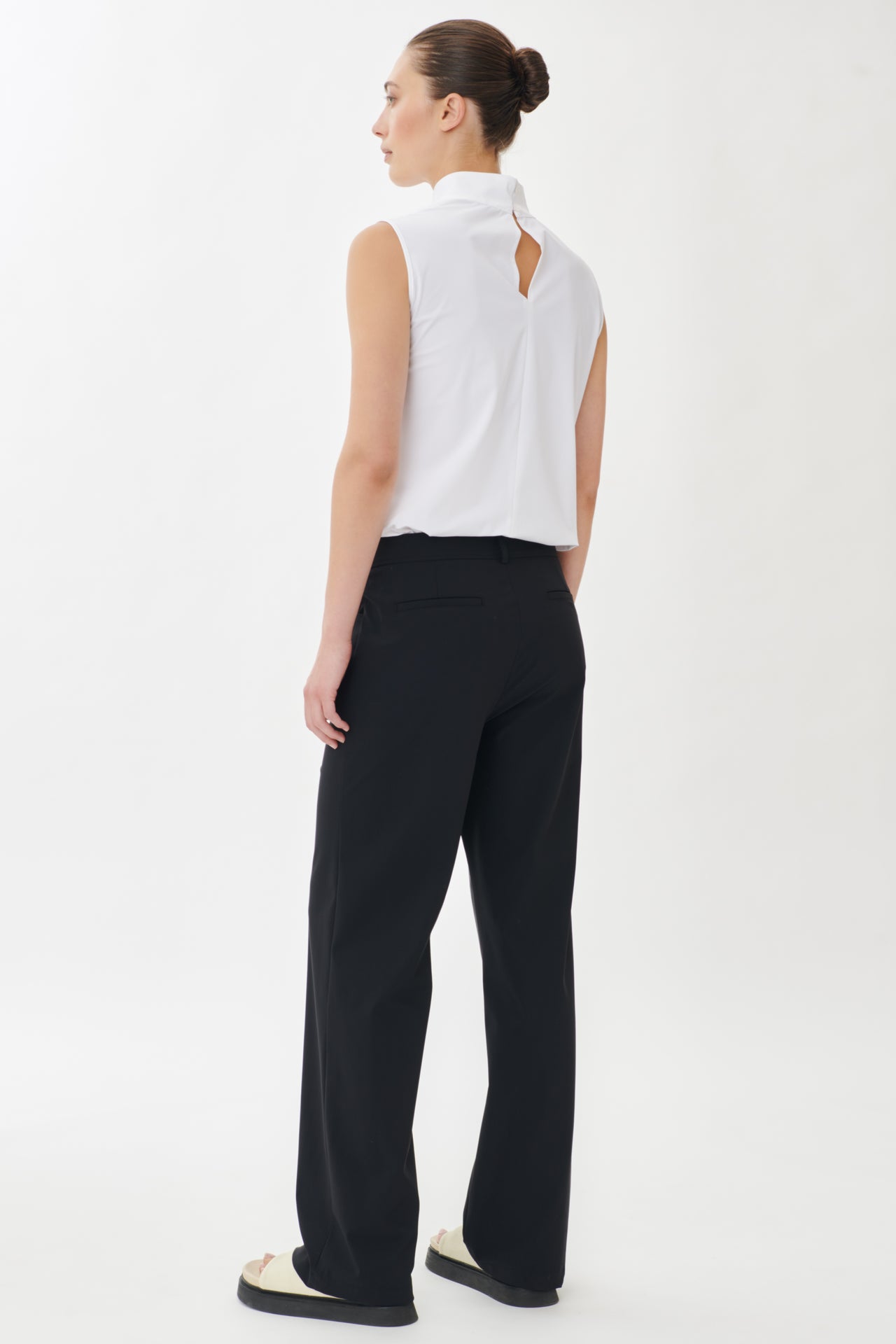 Angela Pants Technical Jersey | Black