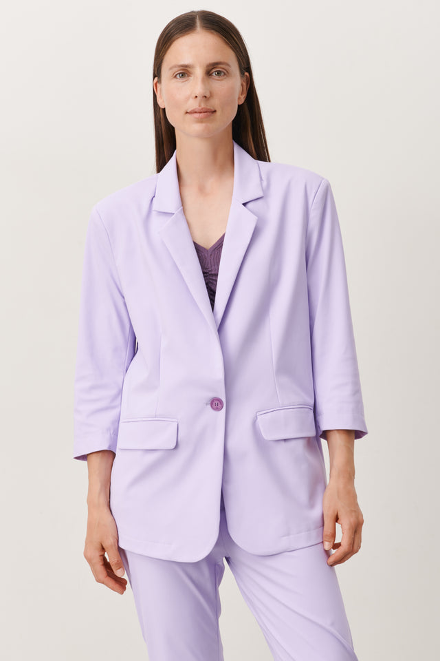 Fring Blazer Technical Jersey | Lila