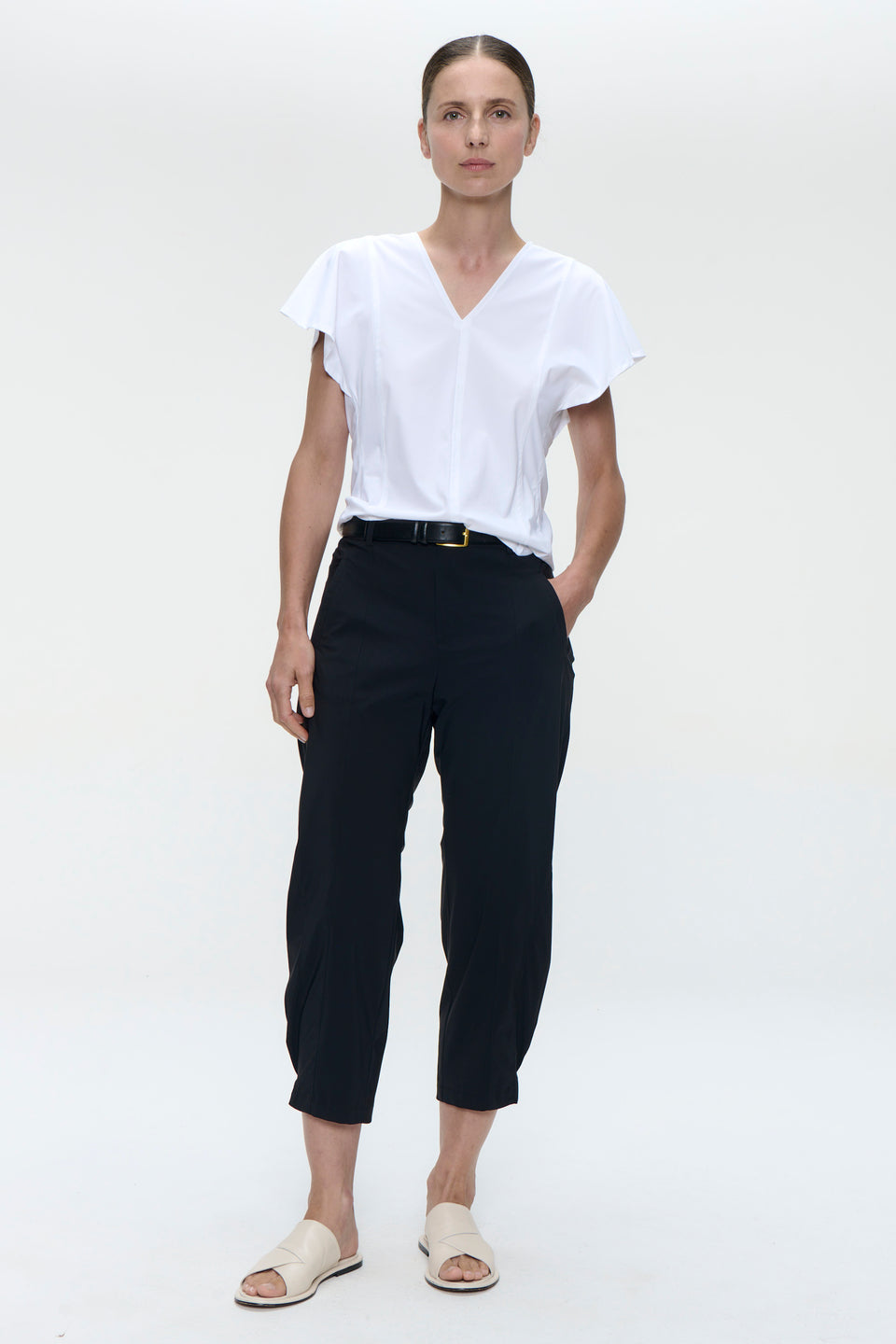 Eilis top technical jersey | White