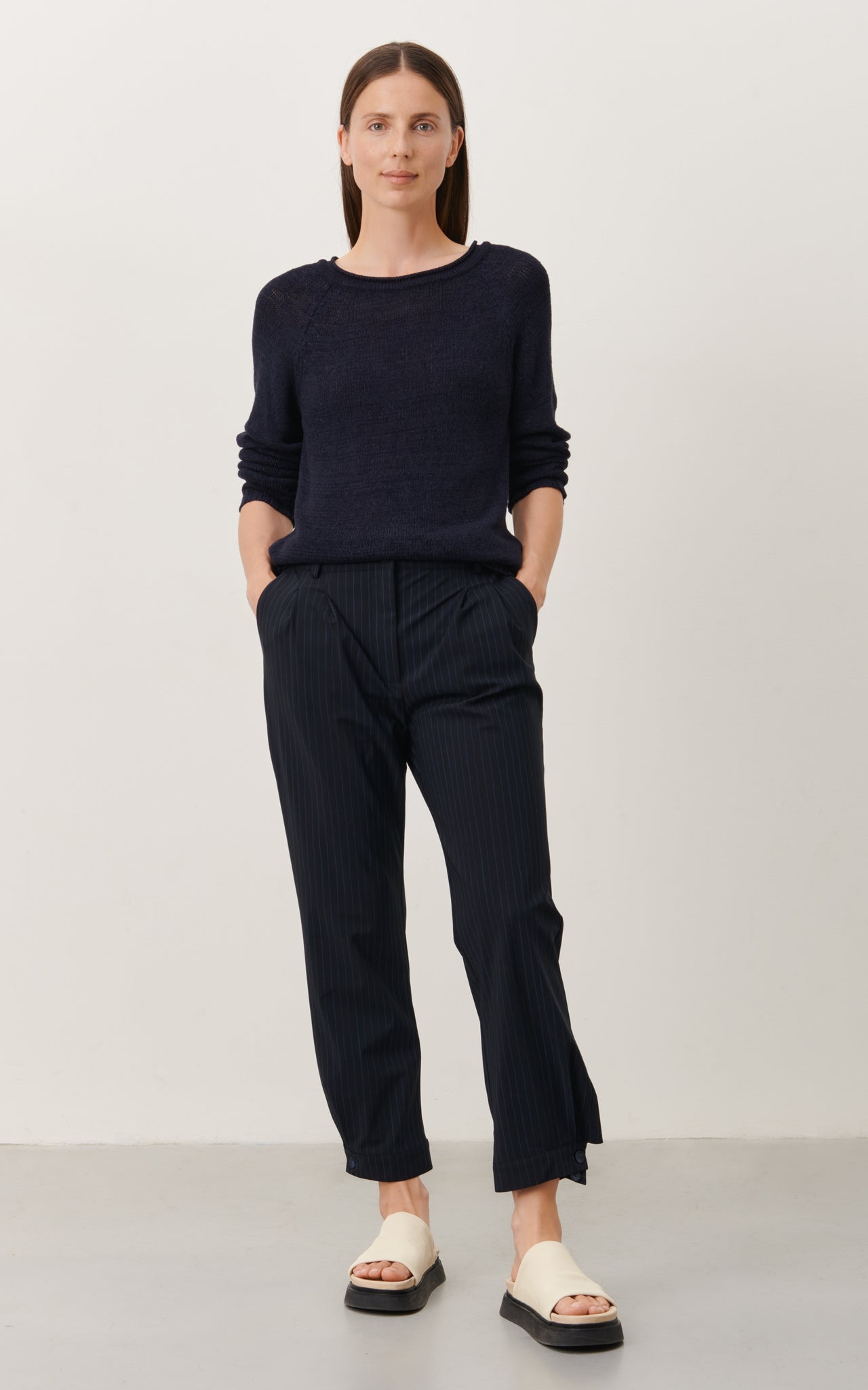 Katrin Pants Technical Jersey | Blue