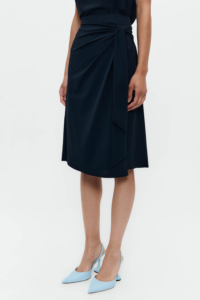 Ilona skirt technical jersey | Blue