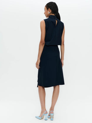 Ilona skirt technical jersey | Blue