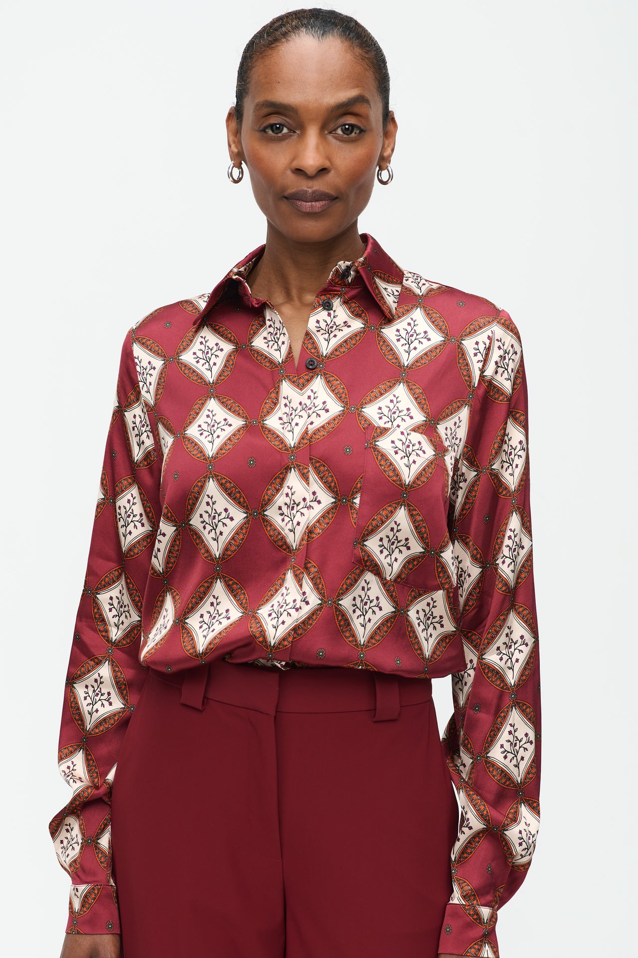 Sisi Blouse | Bordo