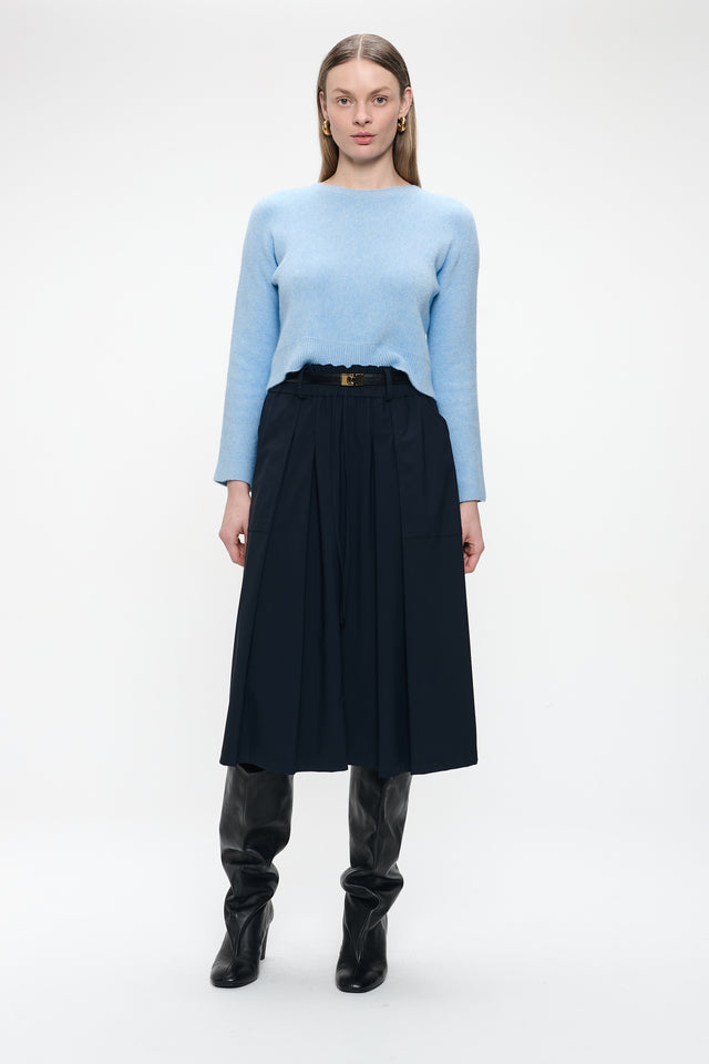 Pullover seamless viscose NB2167 | Light Blue