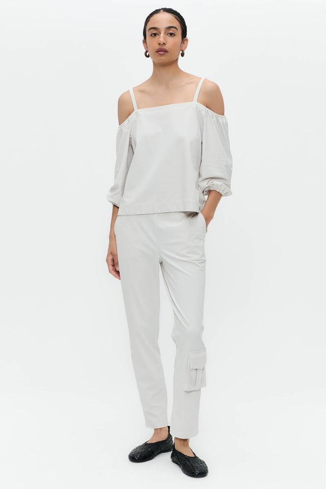Samira top technical jersey | Sand