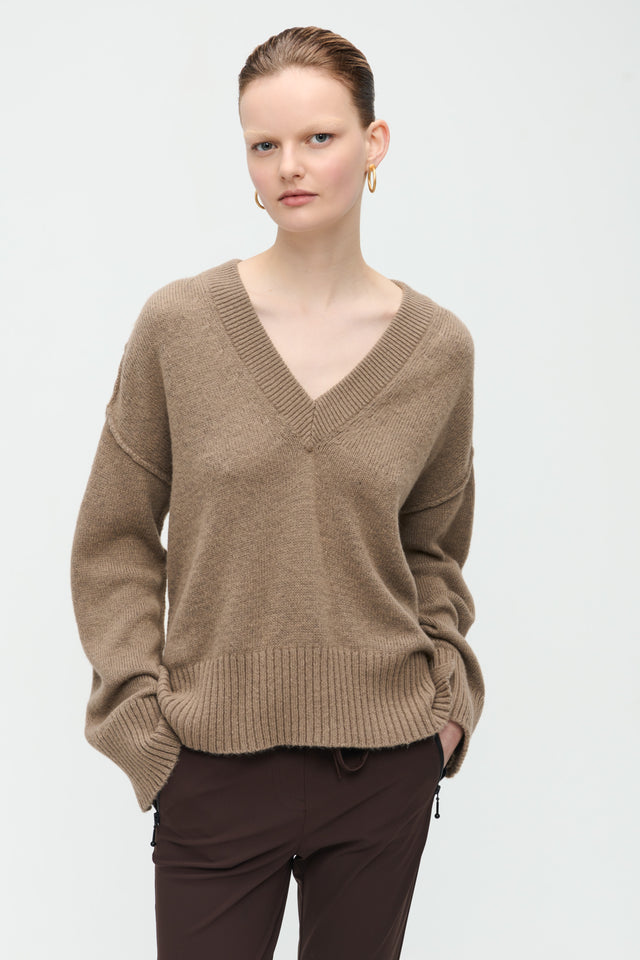Andy Pullover | Taupe