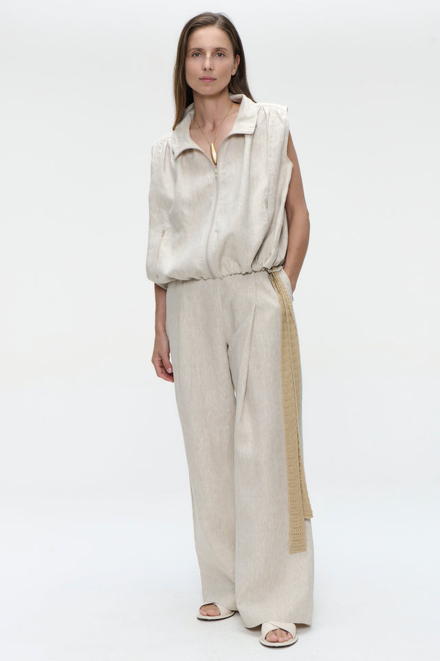 Mai linnen pants | Beige