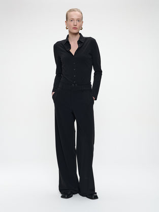 Inka pants brush tech jersey | Black
