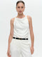 Marika viscose top | Off White