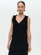 Romana dress technical jersey long | Black