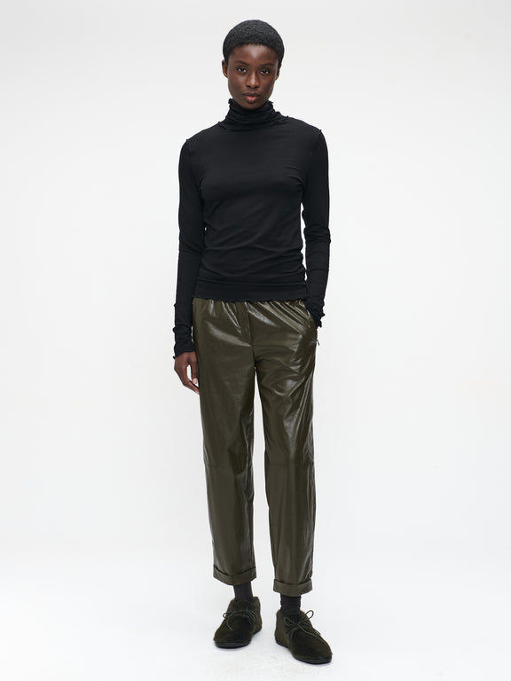 Janice viscose top | Black