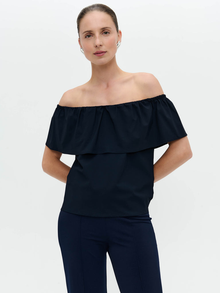 Diane top technical jersey | Blue
