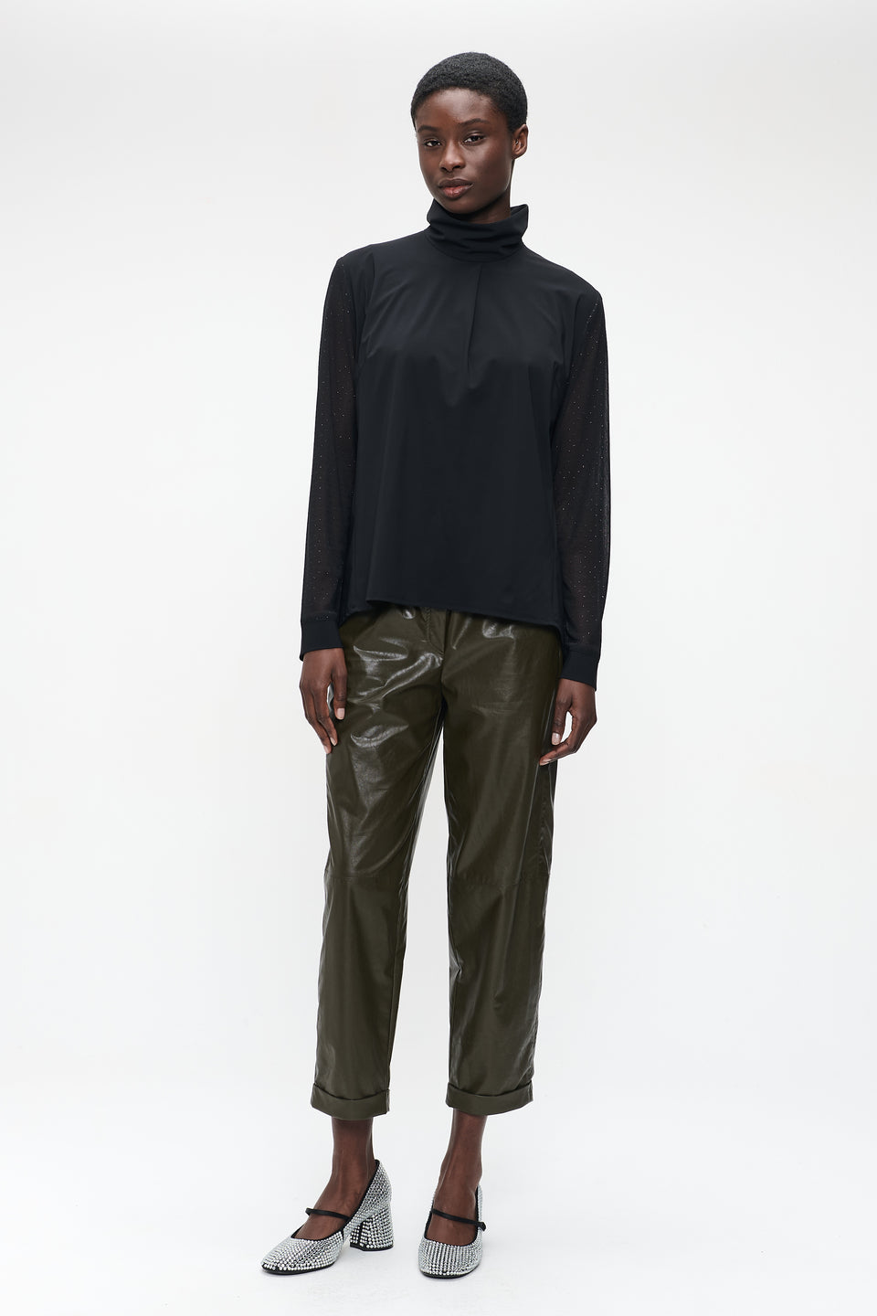 Dolche Vita top technical jersey | Black