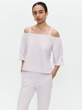 Samira top technical jersey | Light Pudra