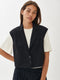 Tilly Vest Technical Jersey | Black