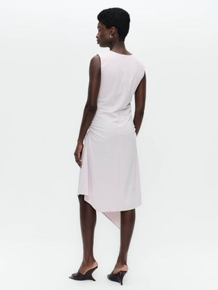 Annet dress technical jersey | Light Pudra